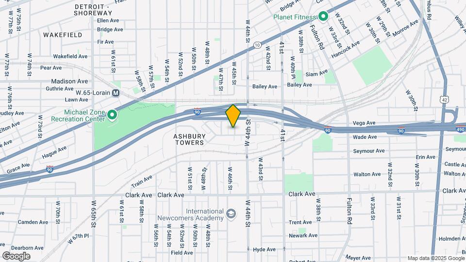 2176 W 45th St Map and Location Details
