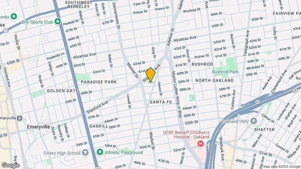 878 59th St Map and Location Details