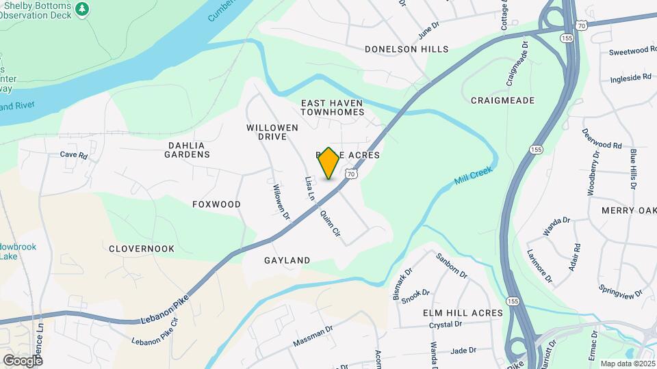 2018 Lebanon Pike, Unit A Map and Location Details