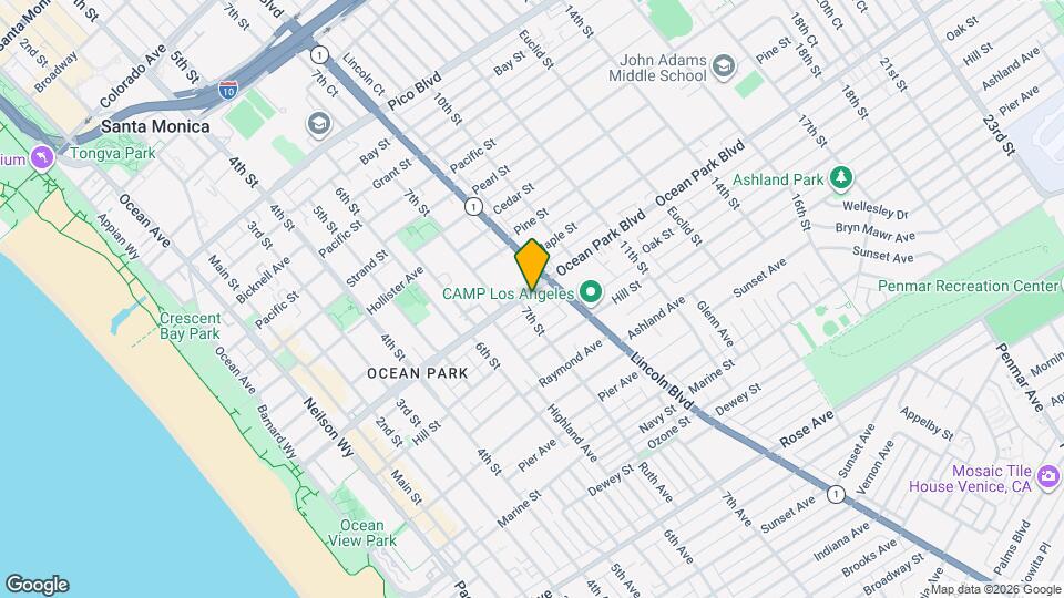 710 Ocean Park Blvd Map and Location Details