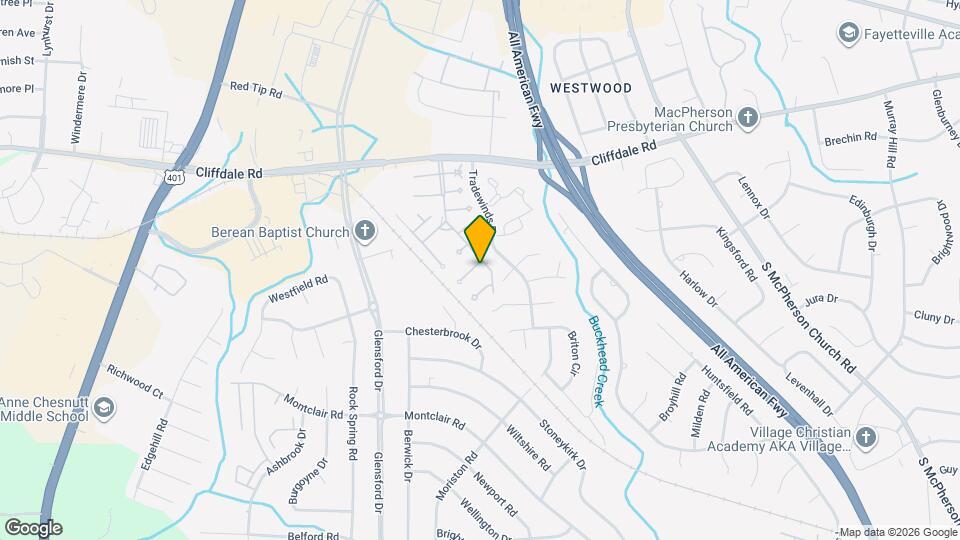 4603 Hoe Ct Map and Location Details