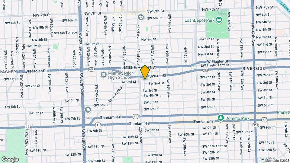2145 SW 2nd St Mapa y Detalles de la Ubicación
