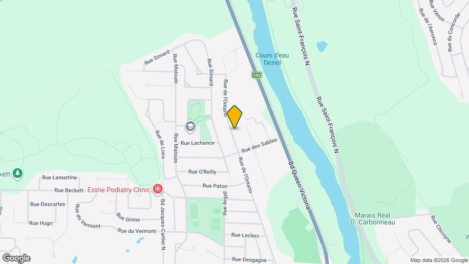 1436-1442 De L'ontario Rue Map and Location Details