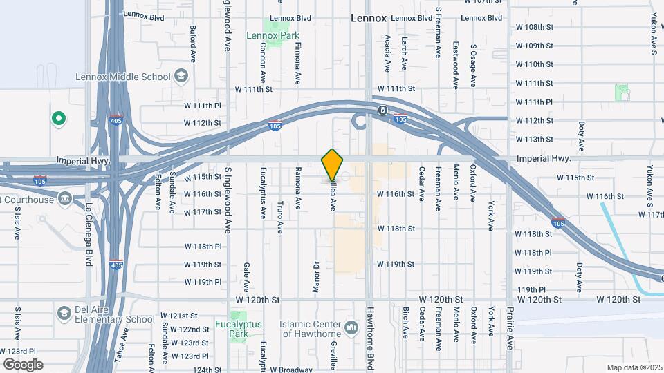 4501 W 116th St Map and Location Details