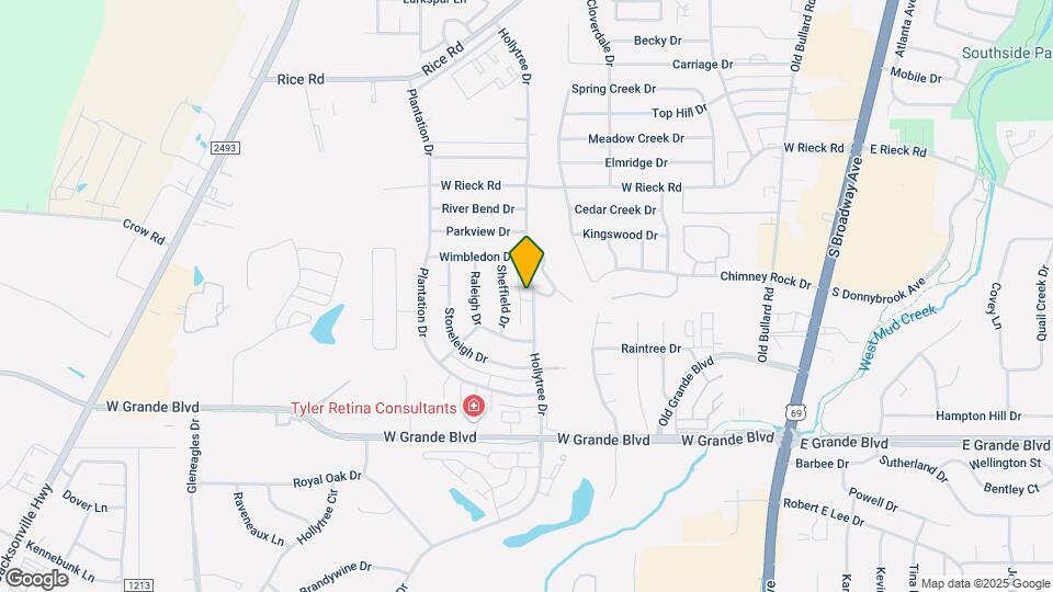 5831 Hollytree Dr Map and Location Details