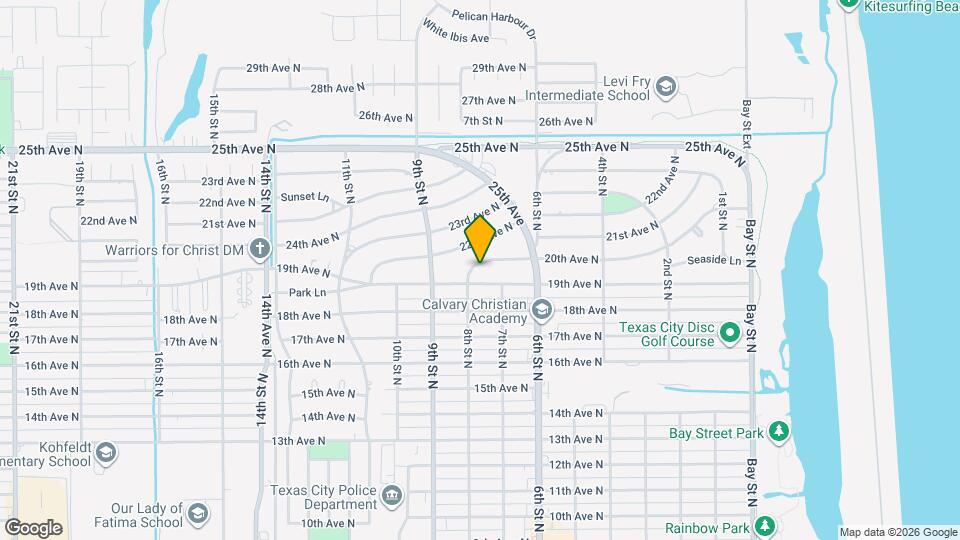 721 20th Ave N Map and Location Details