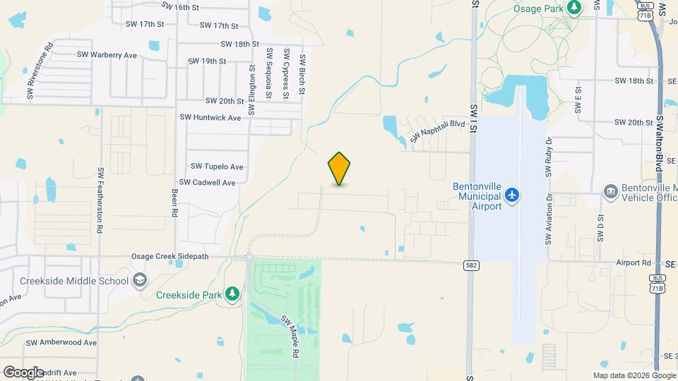 1602 SW Casuarina Dr Map and Location Details