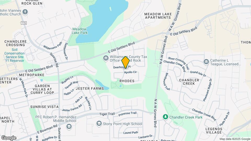 1153 Apollo Cir Map and Location Details