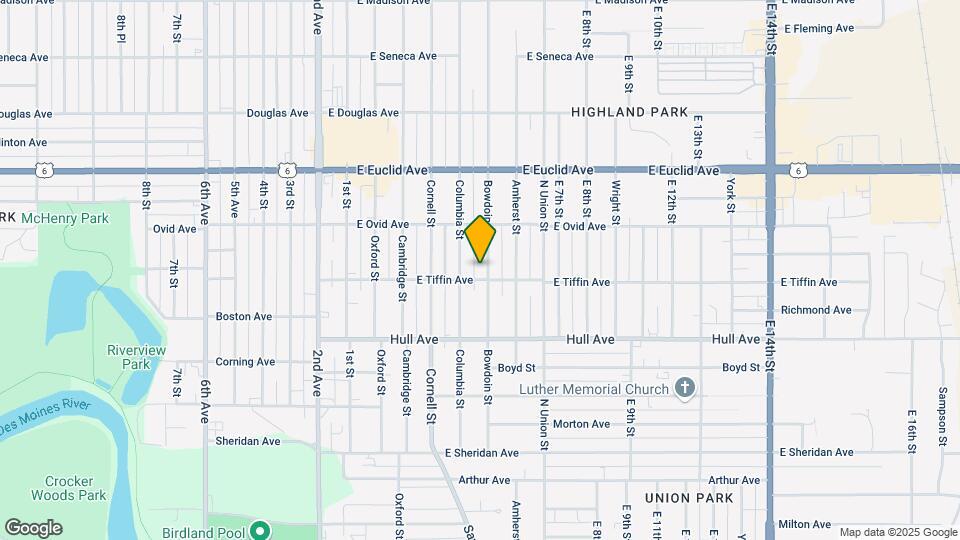 3206 Bowdoin St Map and Location Details