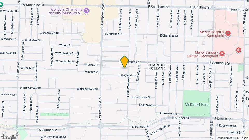 316 E Silsby St Map and Location Details