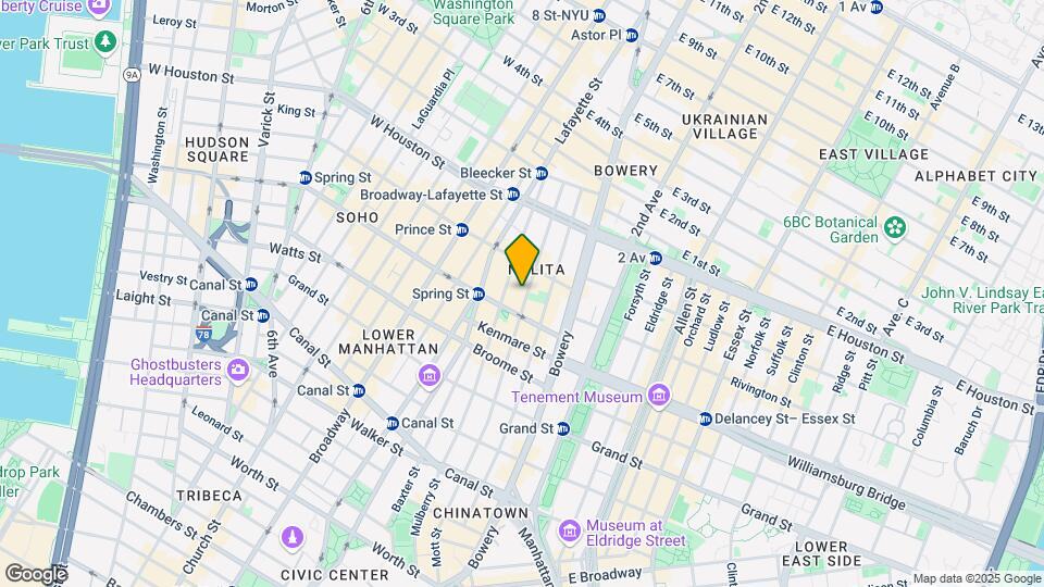 221 Mott St Map and Location Details