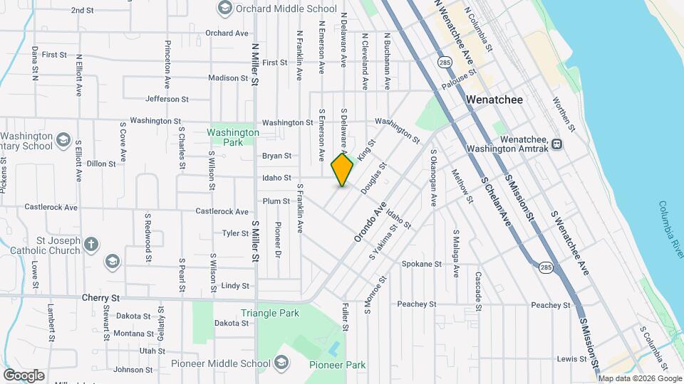 611 S Kent St Map and Location Details