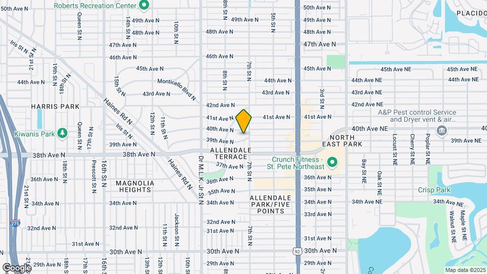 711 39th Ave N Map and Location Details