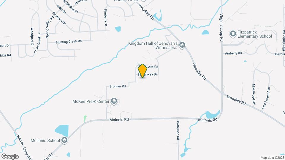 4223 Delfern Dr Map and Location Details