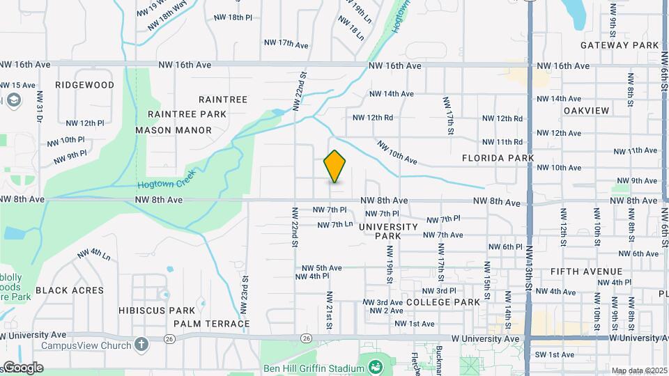 2048 NW 8th Pl Map and Location Details