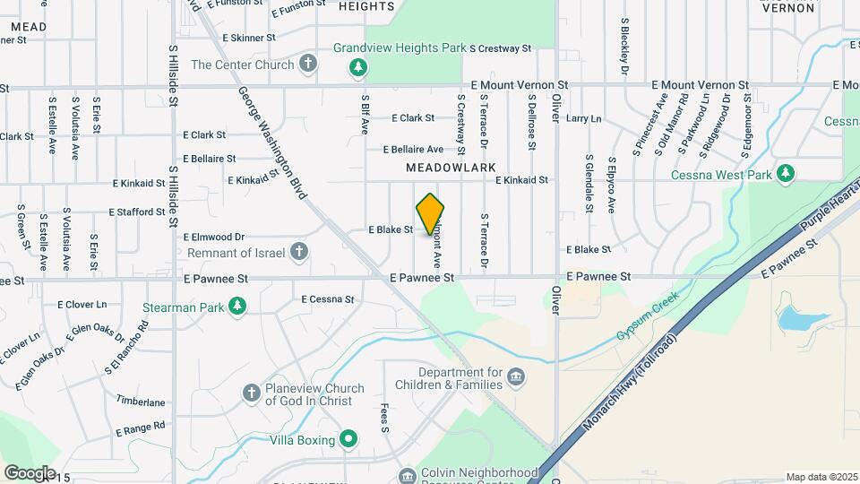 2313 S Belmont St Map and Location Details