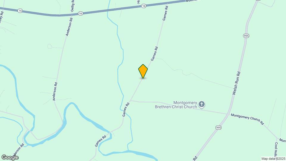 9496 Garnes Rd Map and Location Details