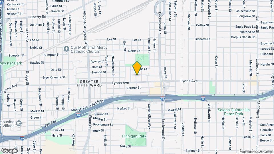 1608 Mystic St Map and Location Details