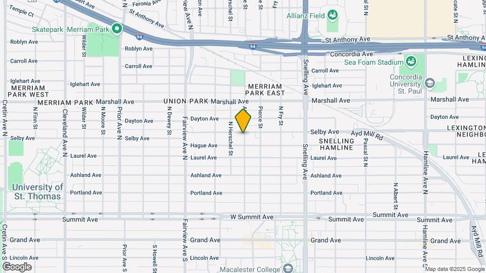 1702 Selby Ave Mapa y Detalles de la Ubicación