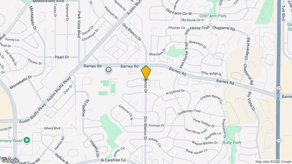 4355 Oro Blanco Dr Map and Location Details