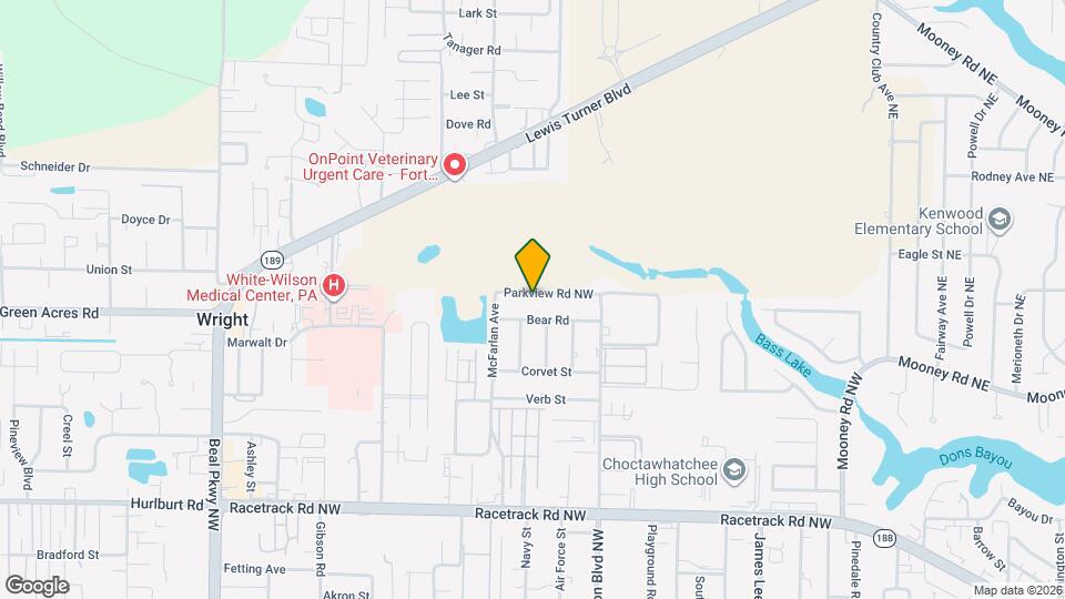 512 Parkview Rd NW Map and Location Details