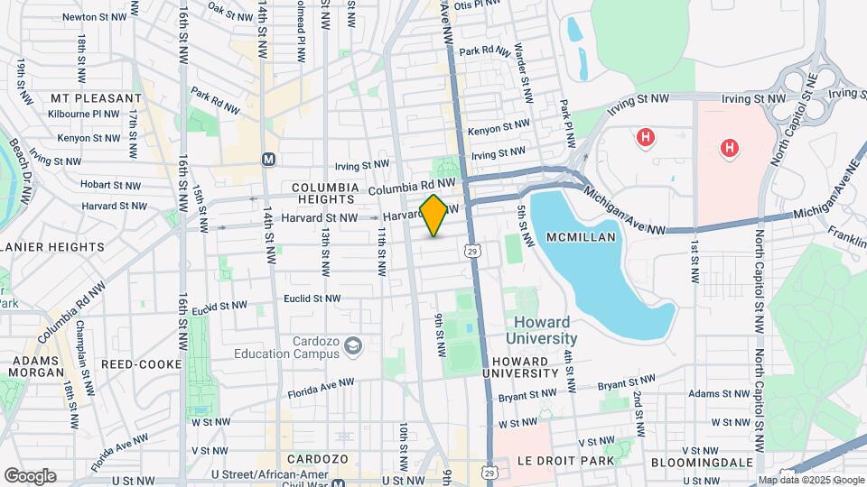 754 Girard St NW Map and Location Details