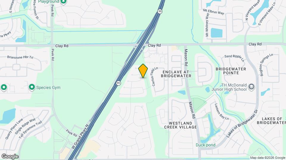 3702 Aubergine Springs Ln Map and Location Details