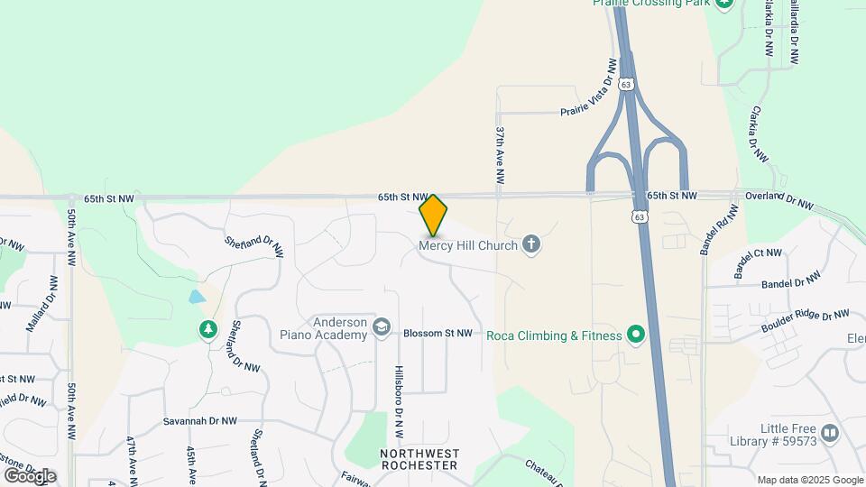 3870 McIntosh Dr NW Map and Location Details