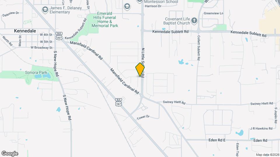 901 Sunrise Dr Map and Location Details