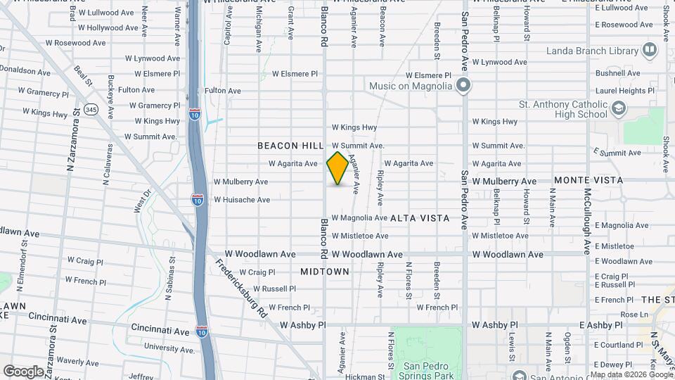 826 W Mulberry Ave Map and Location Details