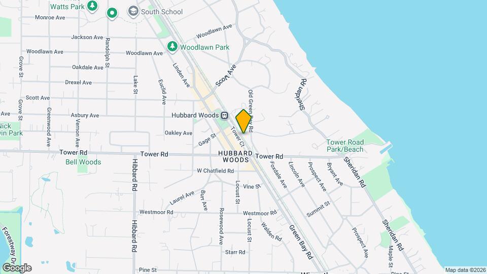 930 Green Bay Rd, Unit 2C` Map and Location Details