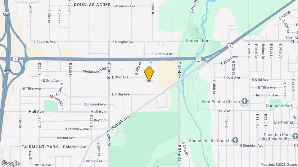 3307 Gleaves Ct Map and Location Details