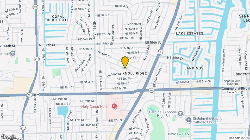 2160 NE 53rd St Map and Location Details