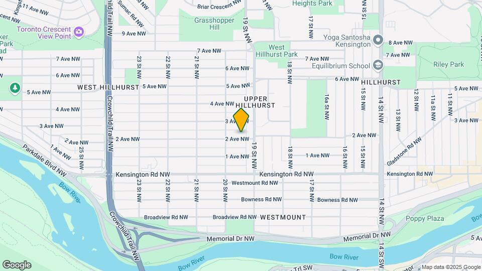 2016 2 Av NW Map and Location Details