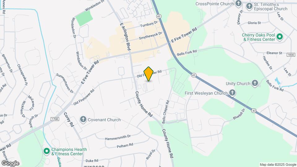 Old Firetower Place Map and Location Details