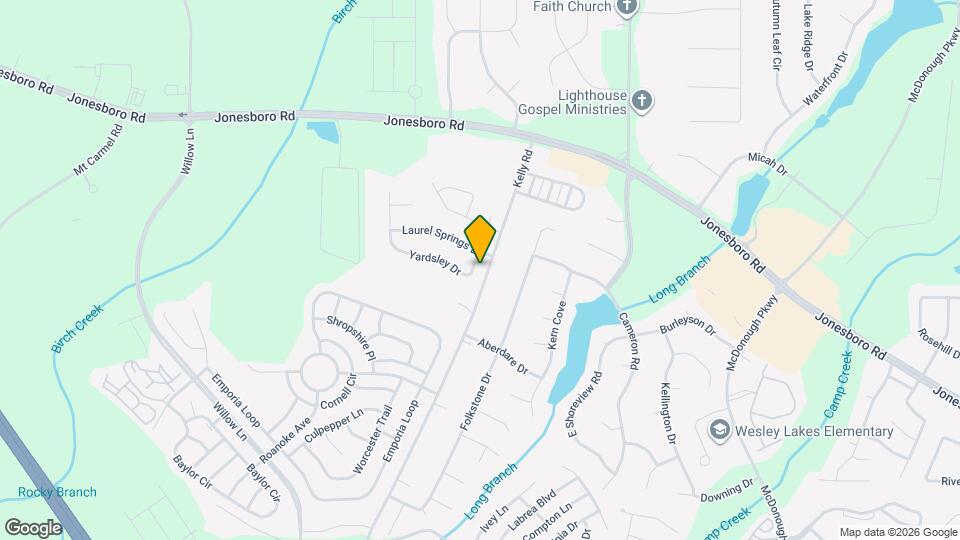 205 Yardsley Dr Map and Location Details