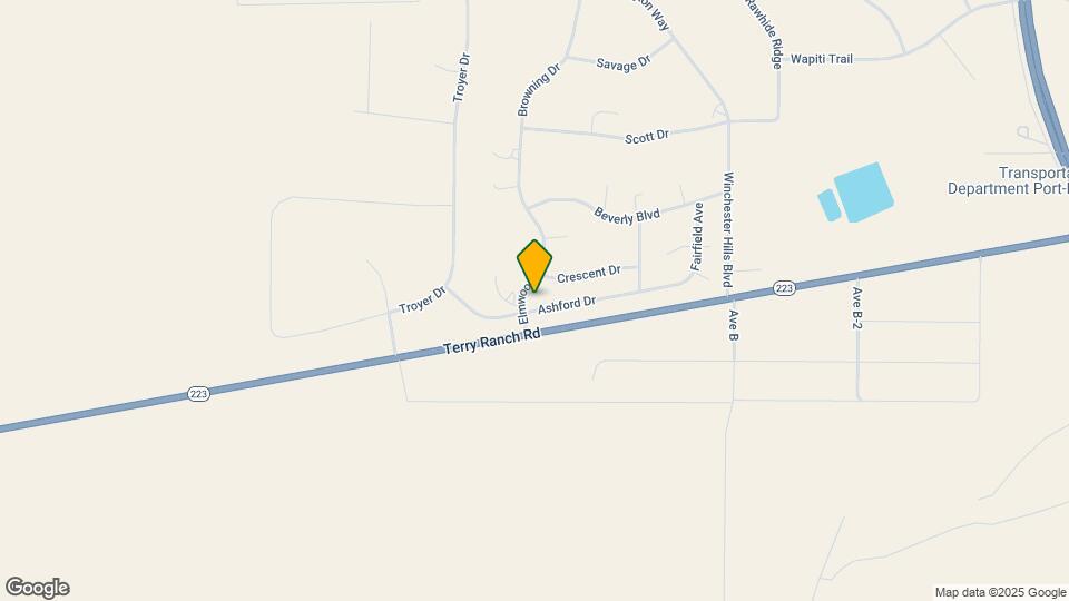 1206 Ashford Dr Map and Location Details