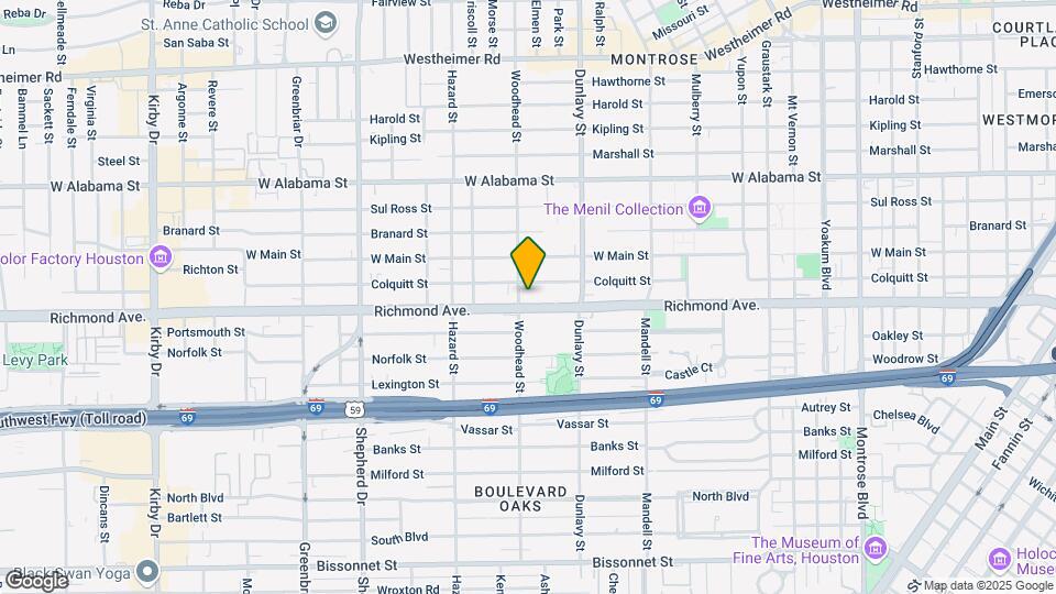 1748 Richmond Ave. Map and Location Details