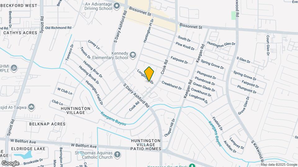 12315 Longbrook Dr Map and Location Details