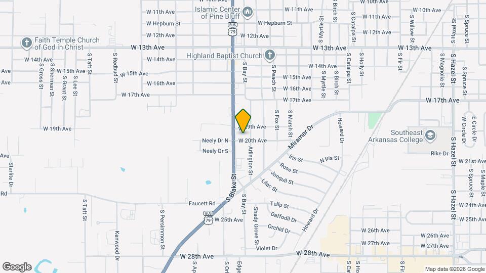 3835 W 20th Ave Mapa y Detalles de la Ubicación
