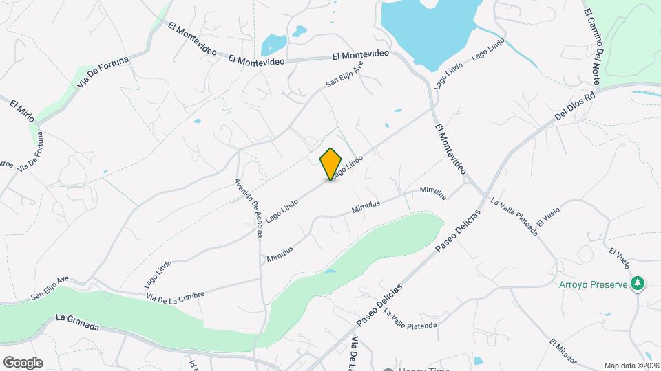 6141 Lago Lindo Map and Location Details