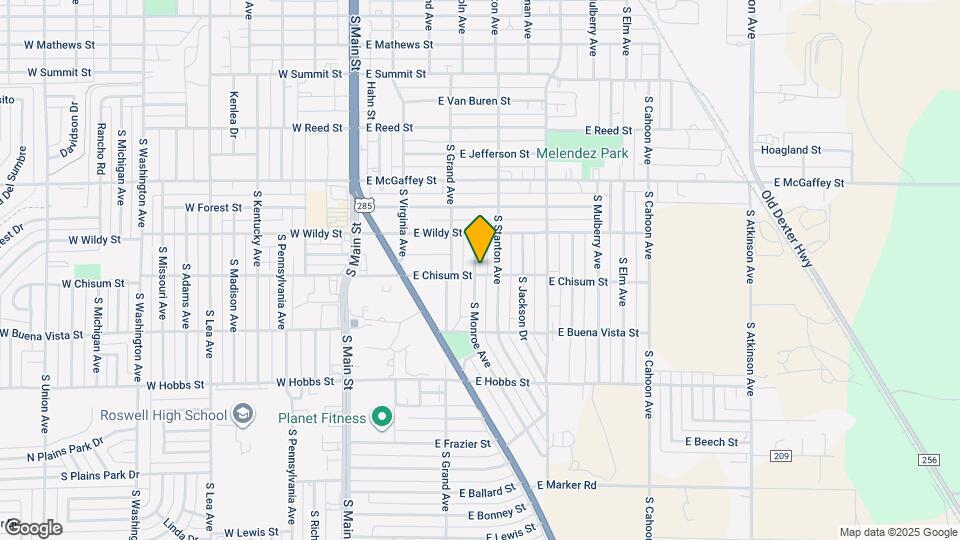 1419 S Monroe Ave Map and Location Details