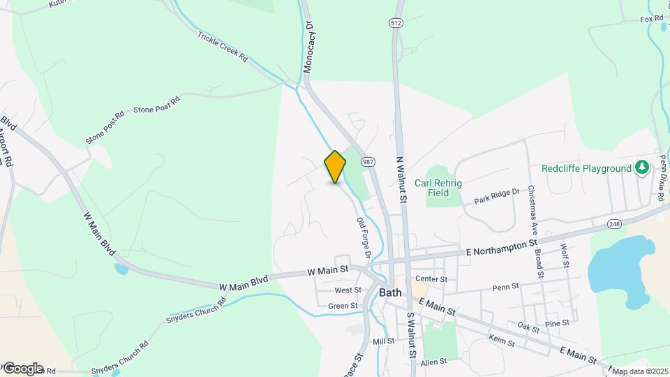 424 Old Forge Dr Map and Location Details