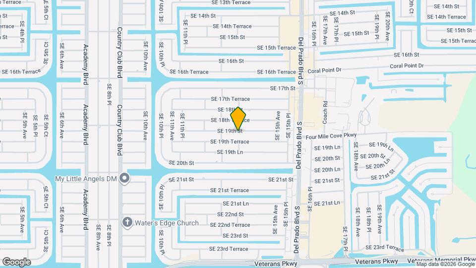 1404 SE 19th St Map and Location Details