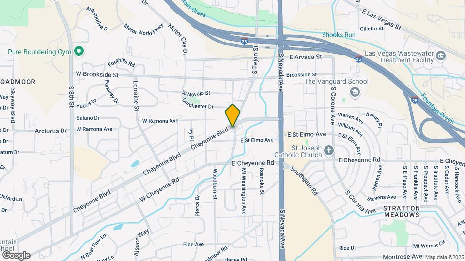 424 1/2 Cheyenne Blvd Map and Location Details