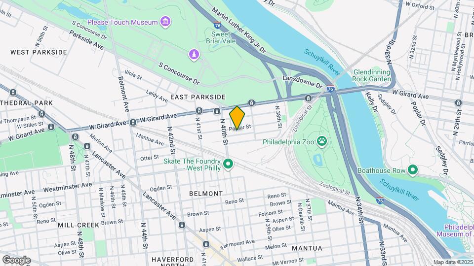 3957 Wyalusing Ave Map and Location Details