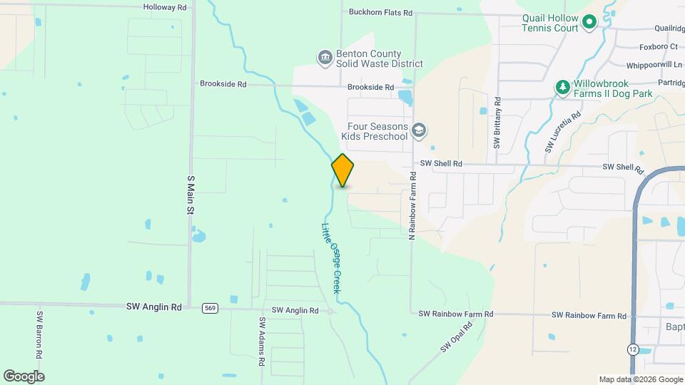 3802 SW Pinecrest Dr Mapa y Detalles de la Ubicación