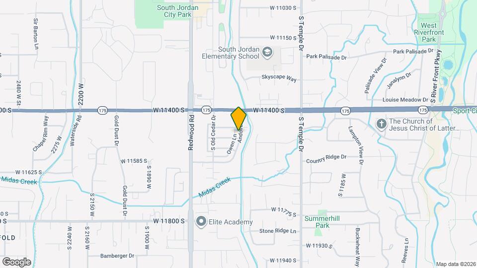 11474 Andover Rd Mapa y Detalles de la Ubicación