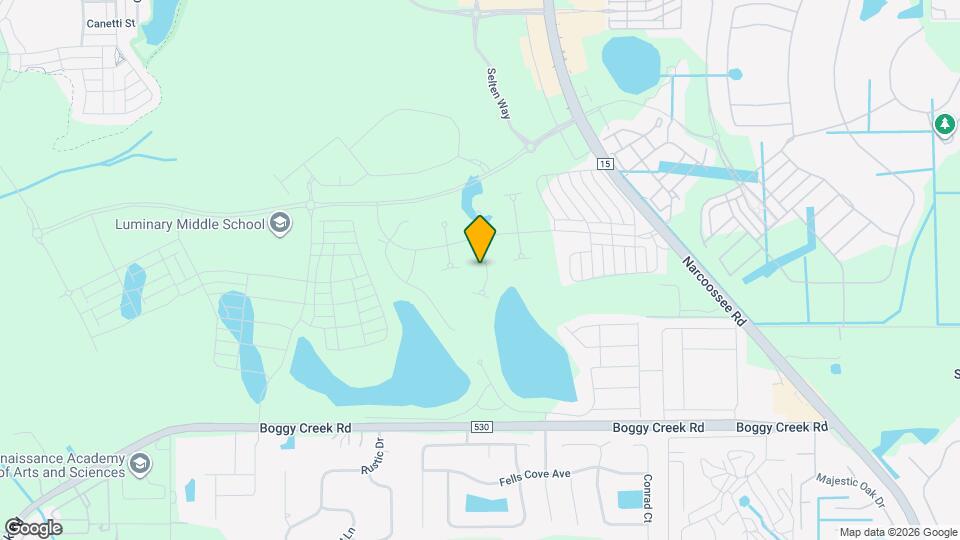 13846 Tybee Beach Ln Map and Location Details