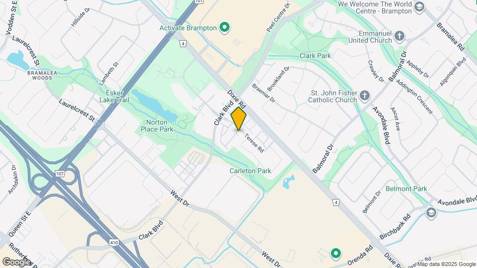 96 Carleton Pl Map and Location Details